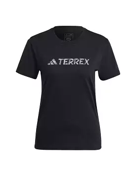 Adidas Terrex Womens Classic Logo T-Shirt Black