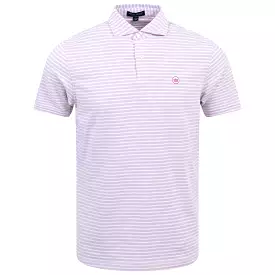 Albatross Tailored Fit Cotton Pique Polo Valencia Pink - SS24