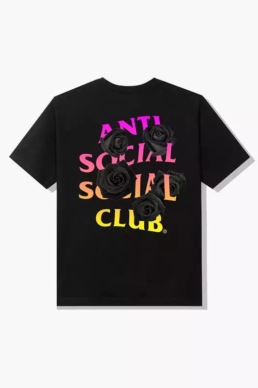 Anti Social Social Club In The Lead T-shirt Black