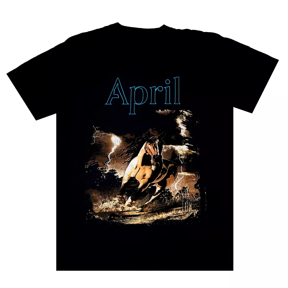 April Stallion T-Shirt Black