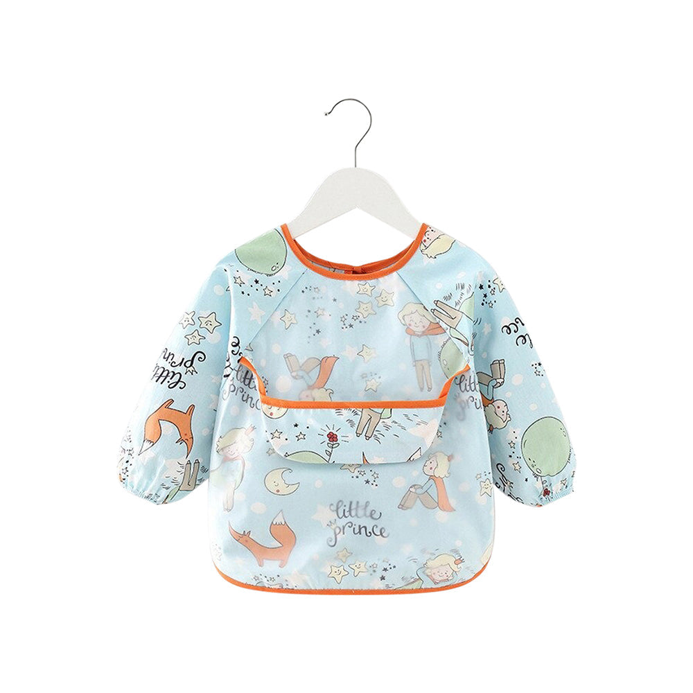 Baby Long Sleeve Apron Smock Bib Woodlands