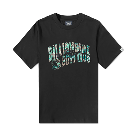 Billionaire Boys Club Nothing Camo Arch Logo T-Shirt Black