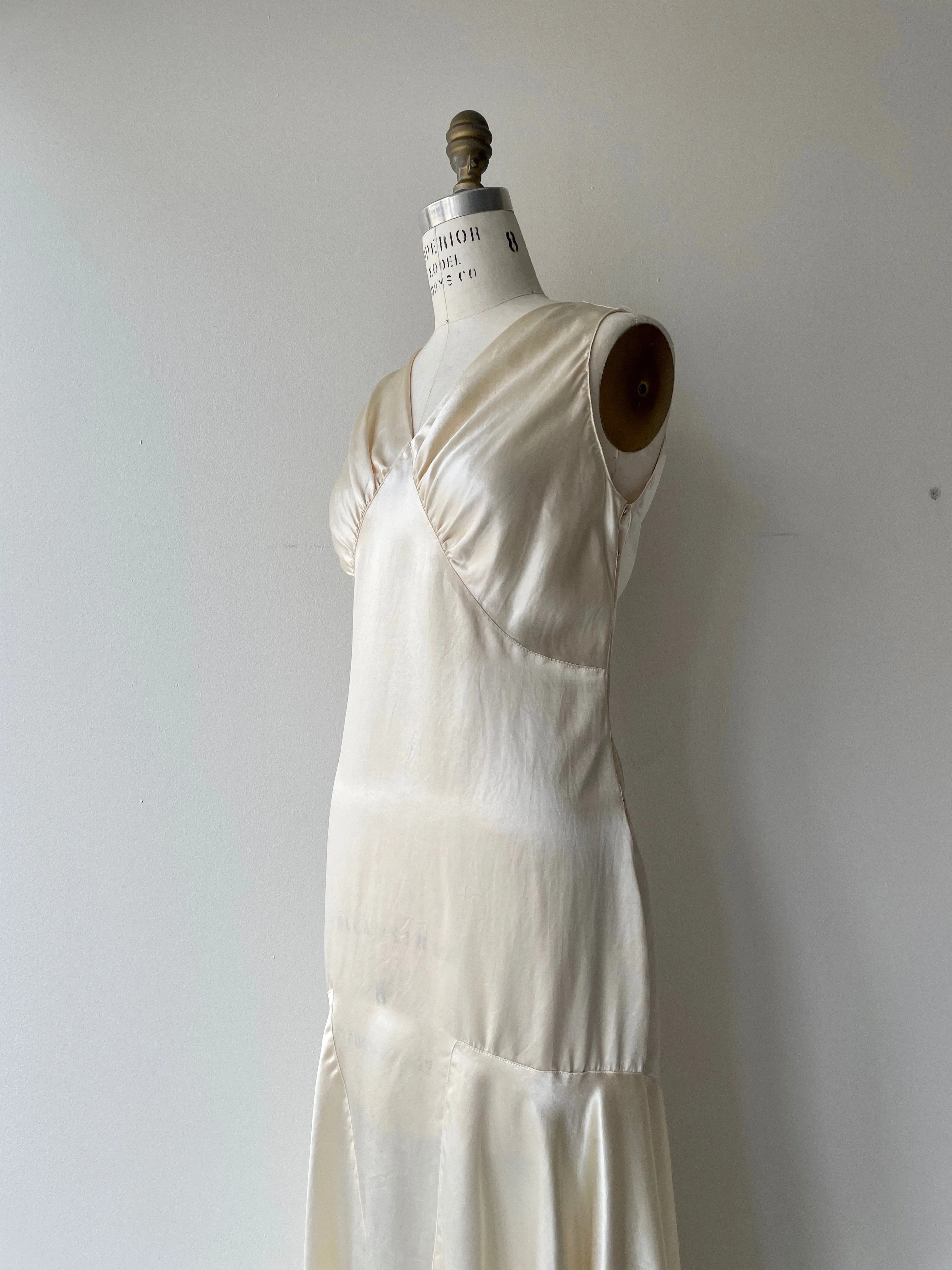 Calla Silk 1930s Wedding Dress