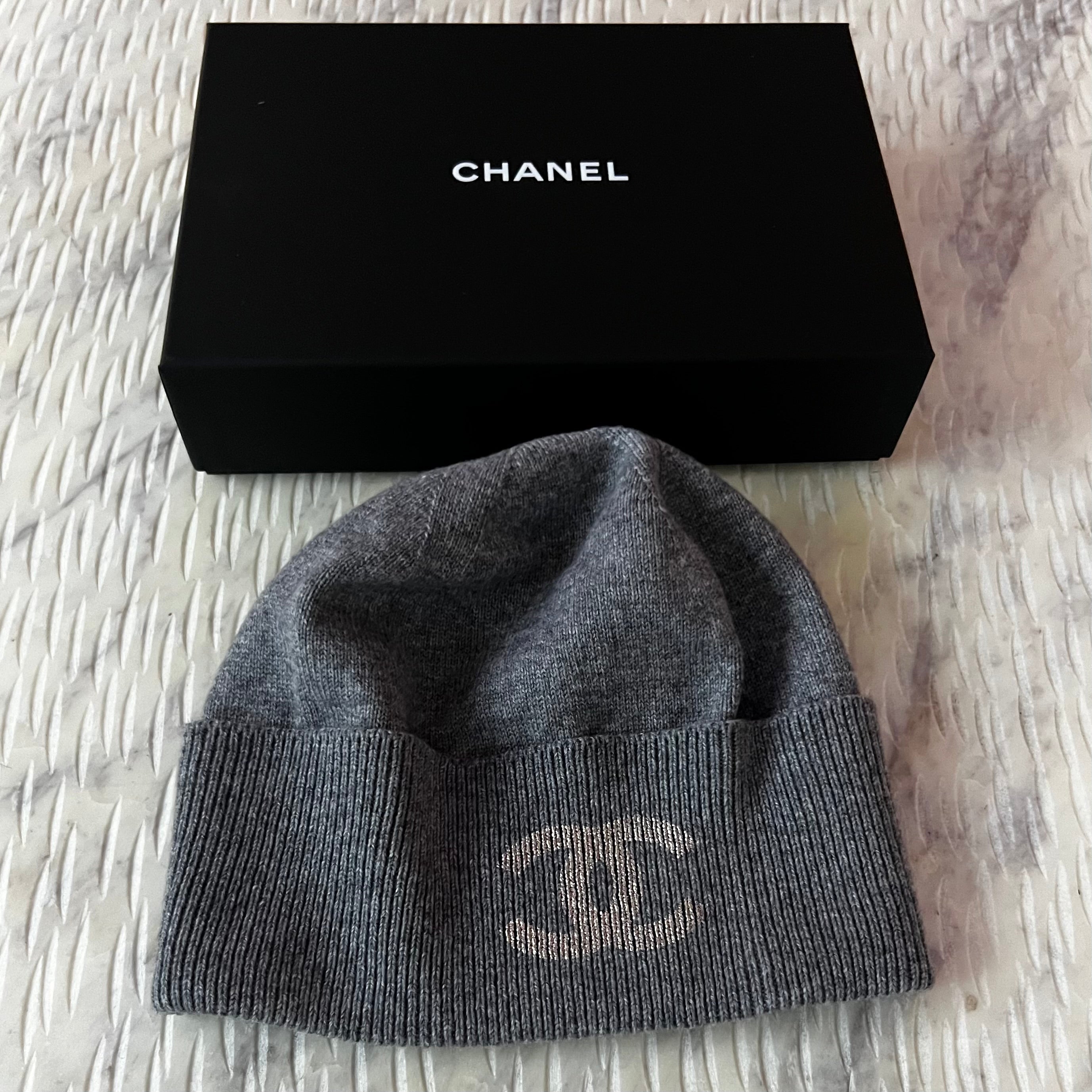 Chanel CC Cashmere Toque