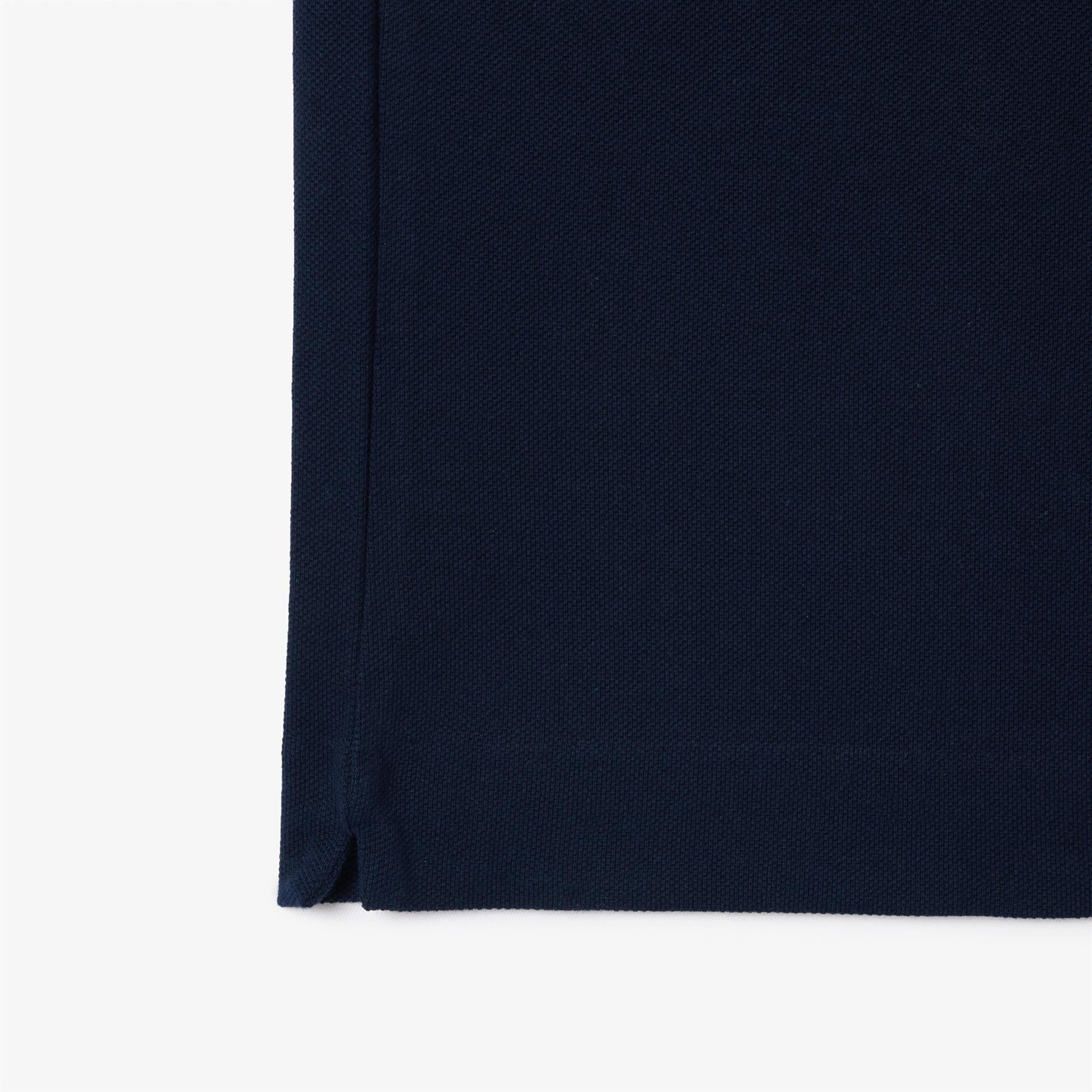 Classic Fit Original Flocked Cotton Pique Polo Midnight Blue - SS24