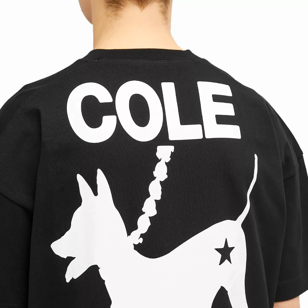 Cole Buxton Dog T-Shirt Black