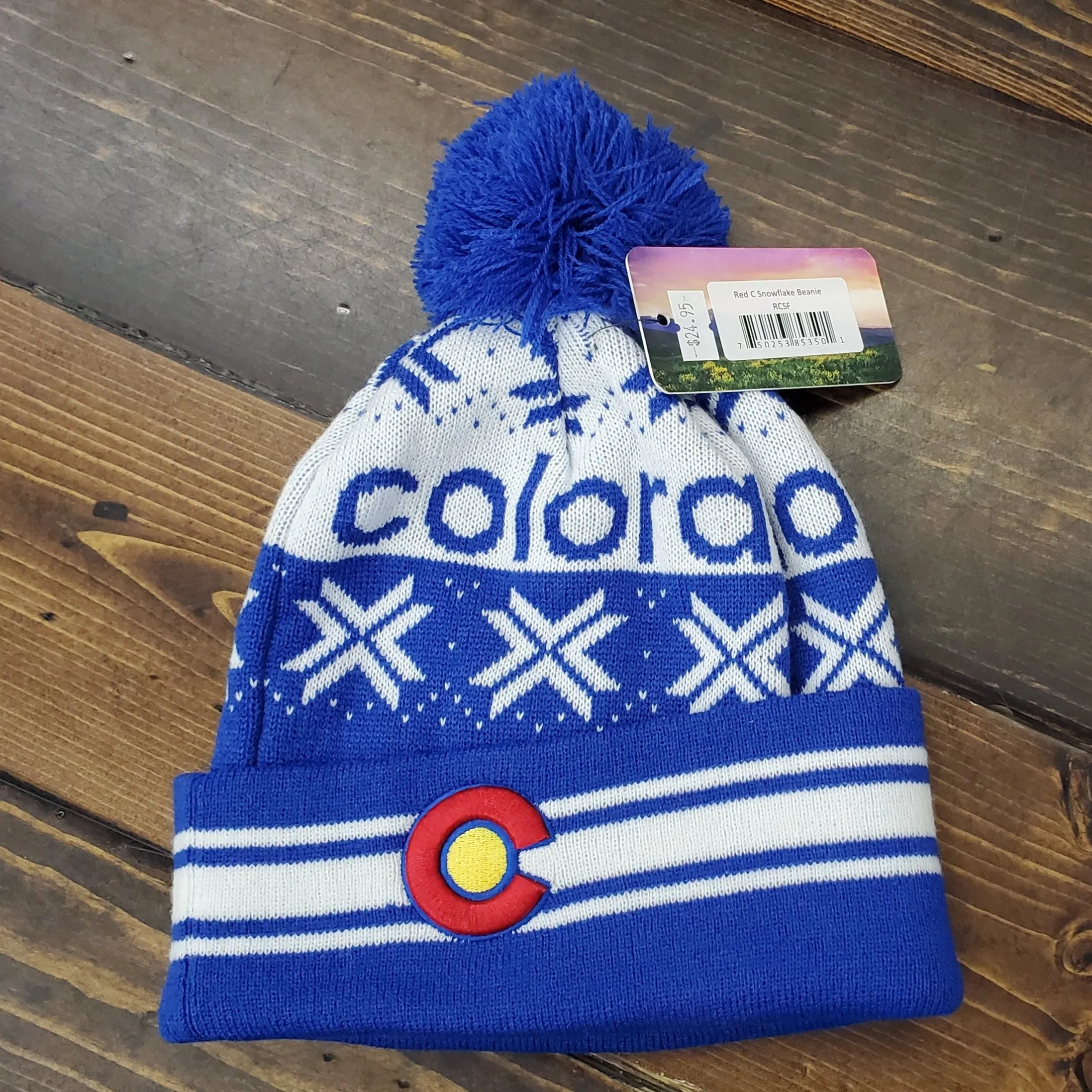 Colorado Limited Pom-Pom Beanies