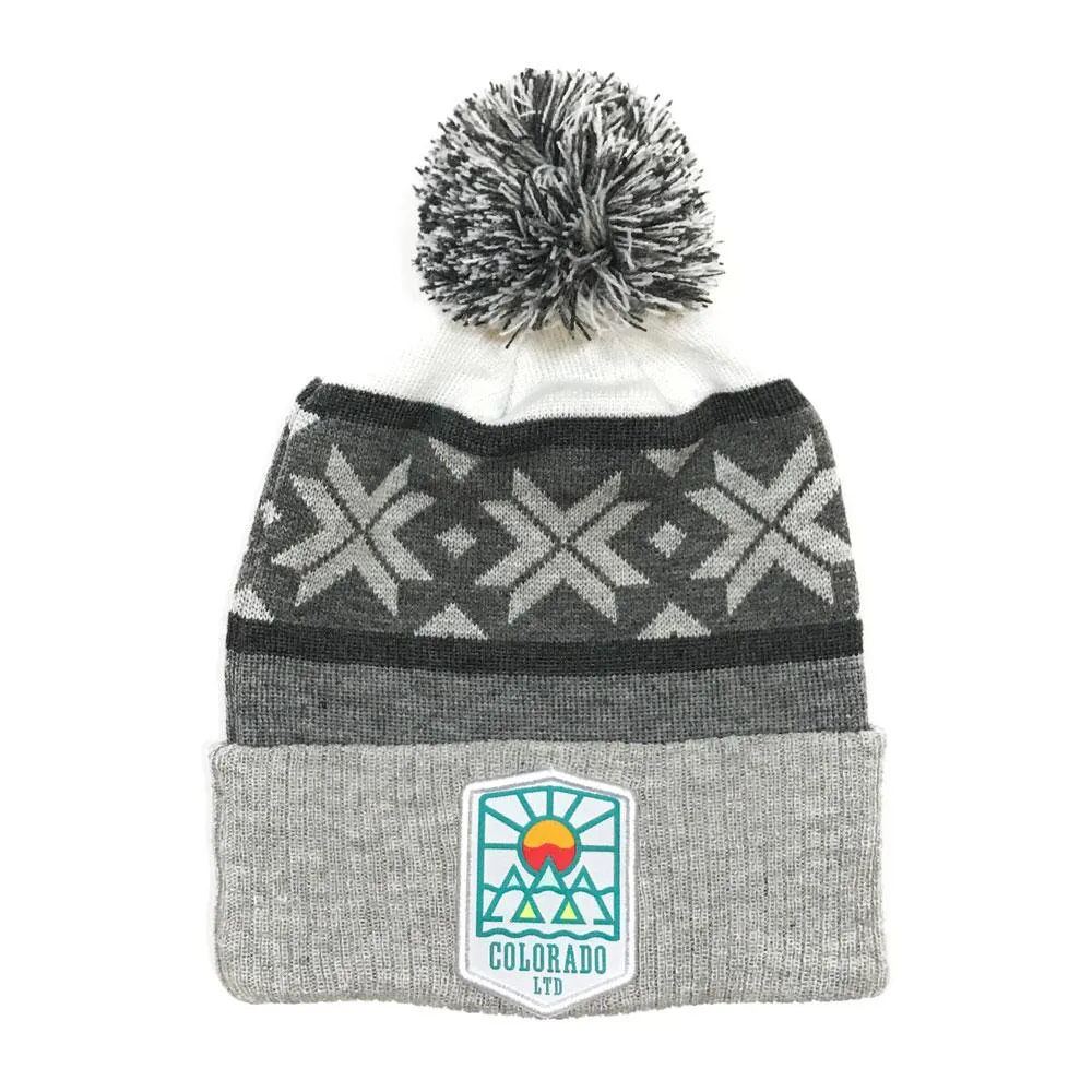 Colorado Limited Pom-Pom Beanies