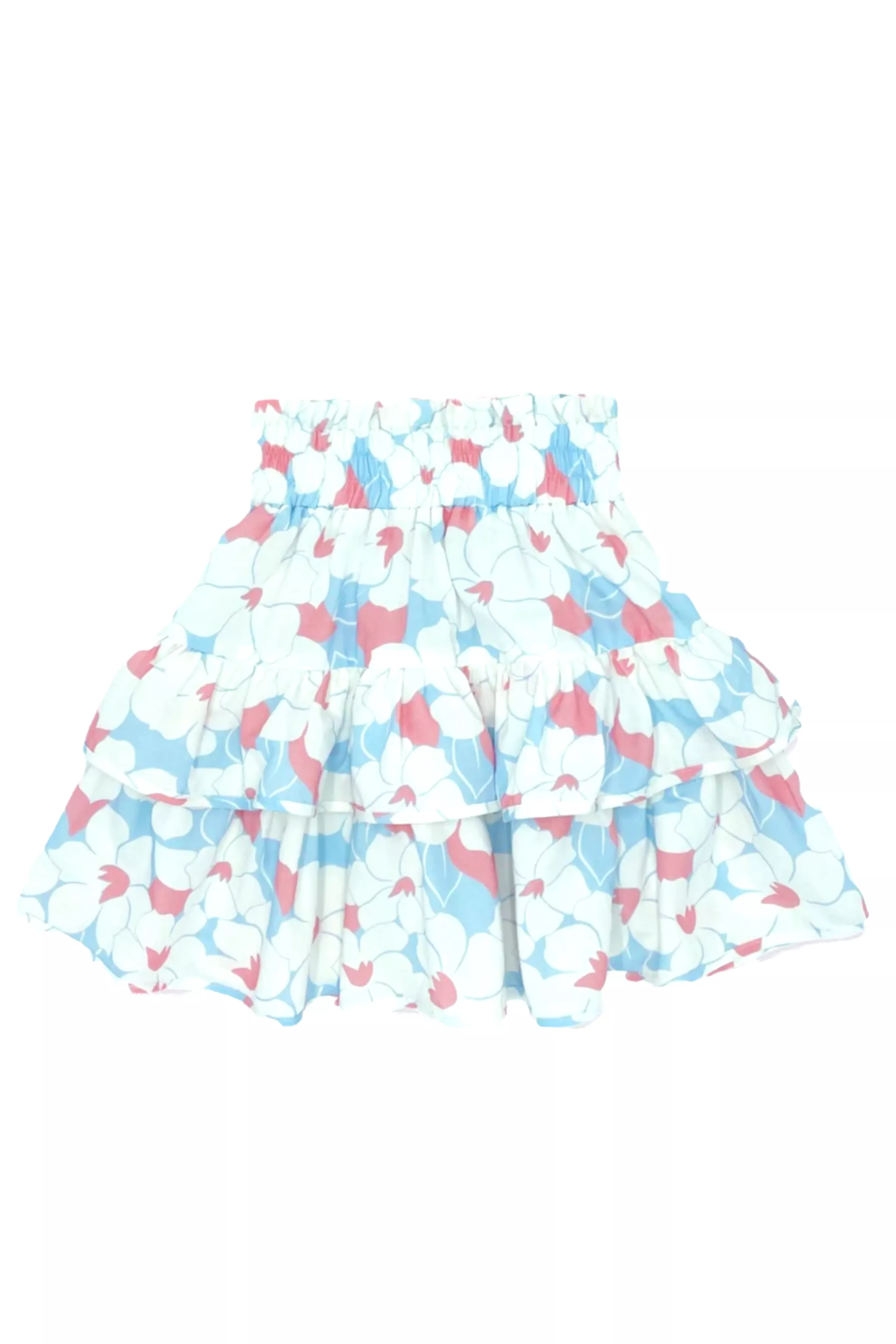 Crystal Blue Retro Tropical Alex skirt