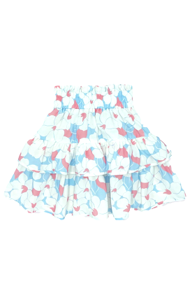 Crystal Blue Retro Tropical Alex skirt