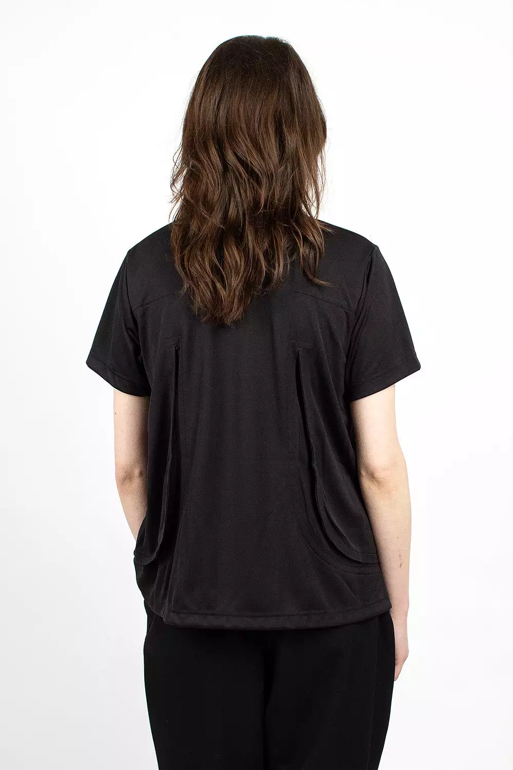 Cut T-Shirt Black