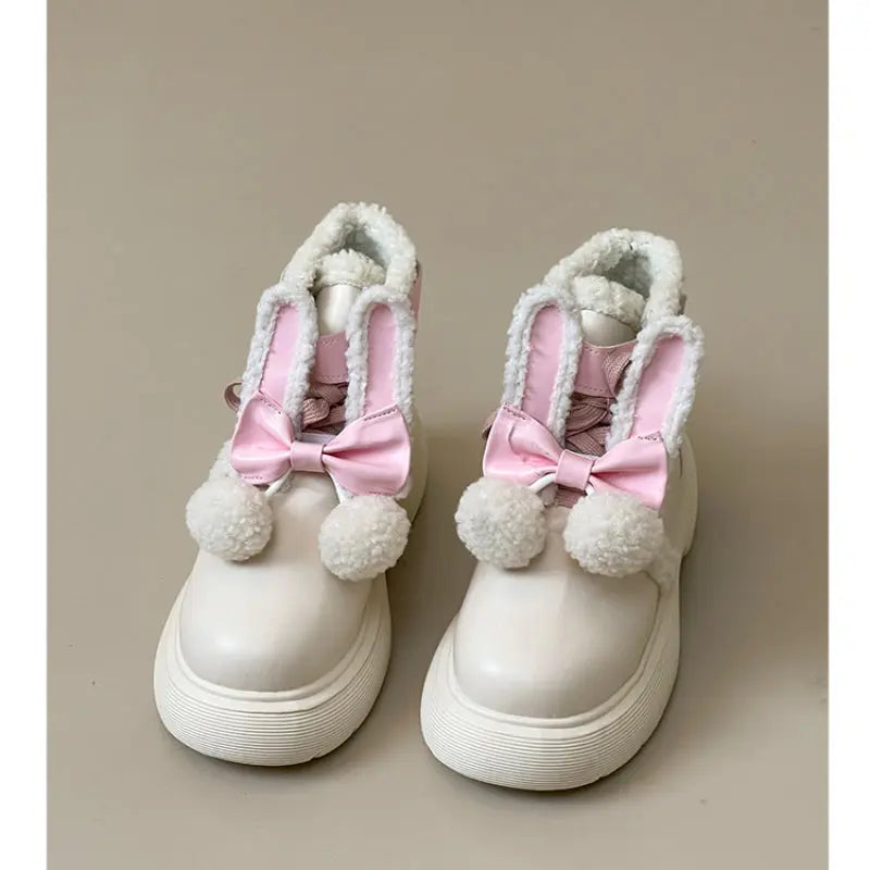 Cute Bunny Boots Shoes