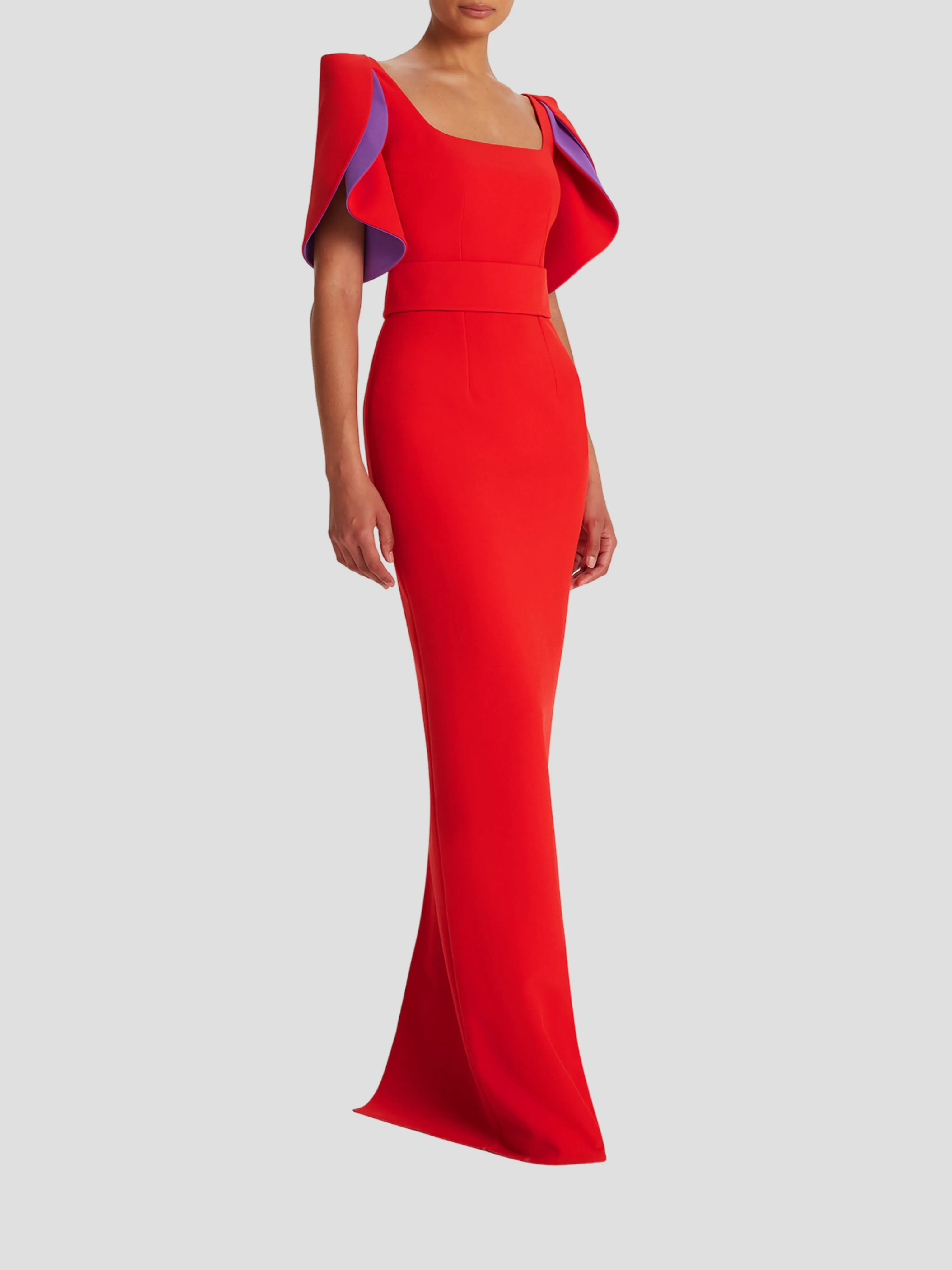 Dara Scarlet Red Long Dress