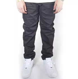 Dark Grey Twill Jogger Pants JG804