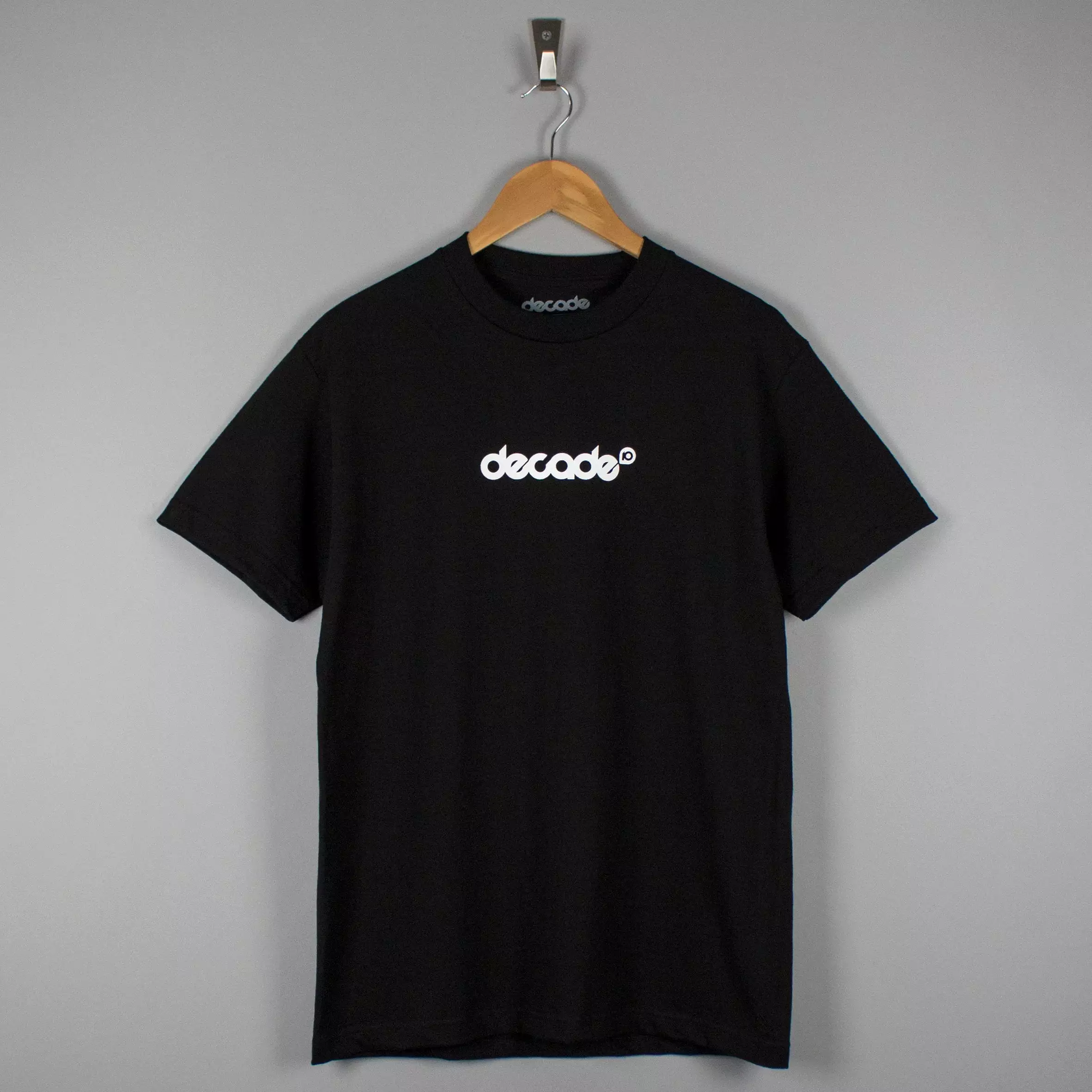 Decade Logo T-Shirt Black