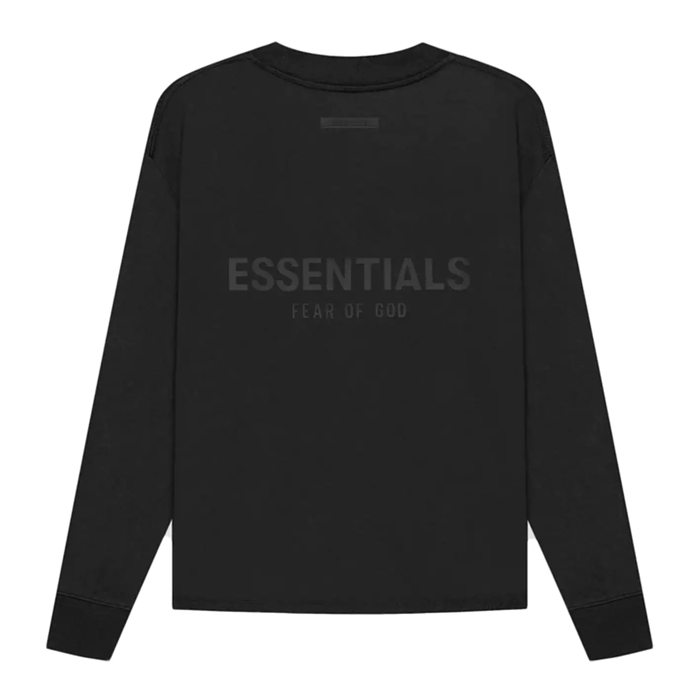 FEAR OF GOD ESSENTIALS LONG SLEEVE T-SHIRT BLACK (SS21)