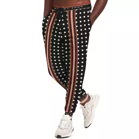 Gold Line Polka Unisex Eco-Poly Joggers