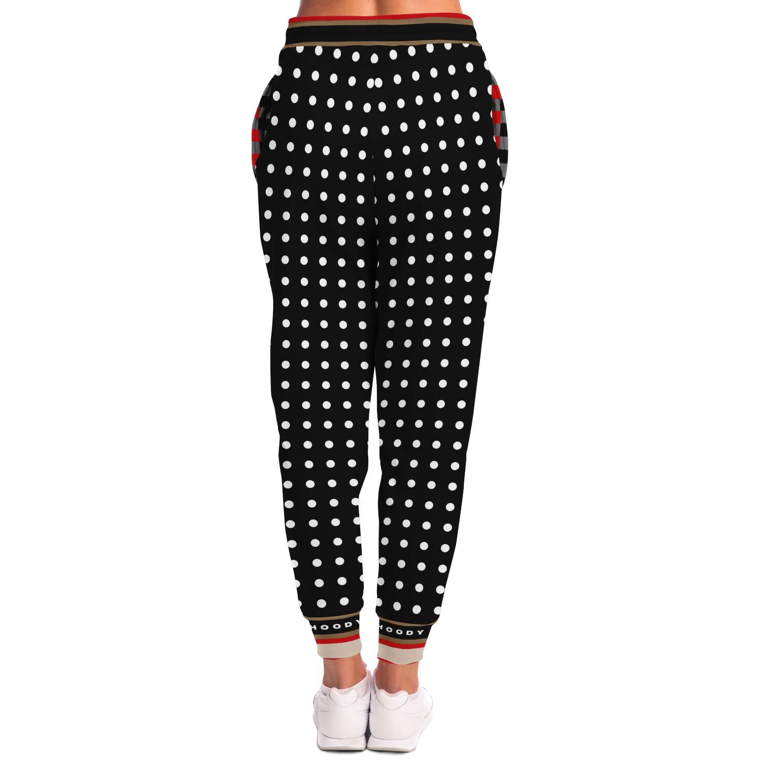 Gold Line Polka Unisex Eco-Poly Joggers