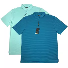 Jack Nicklaus Black Label by Perry Ellis Feeder Stripe Polo Shirts