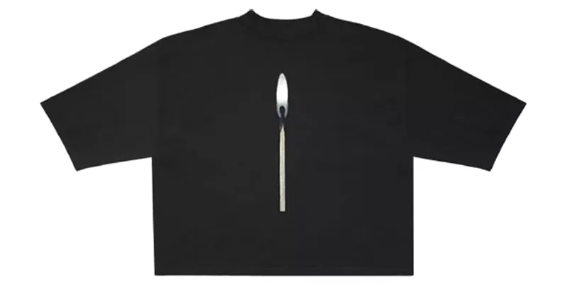 Kanye West DONDA 2 Lit Match T-shirt Black