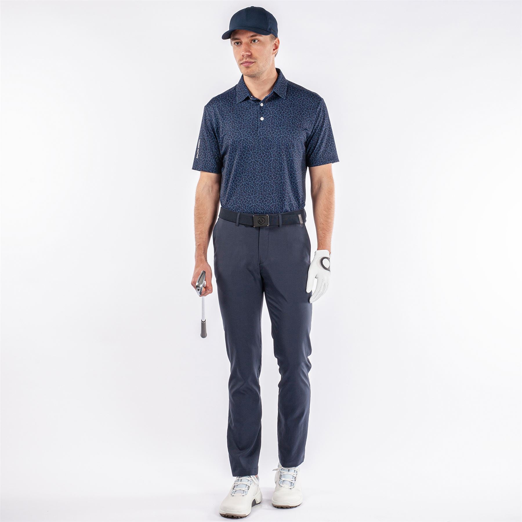 Mani Ventil8+ Breathable Regular Fit Polo Navy - 2024