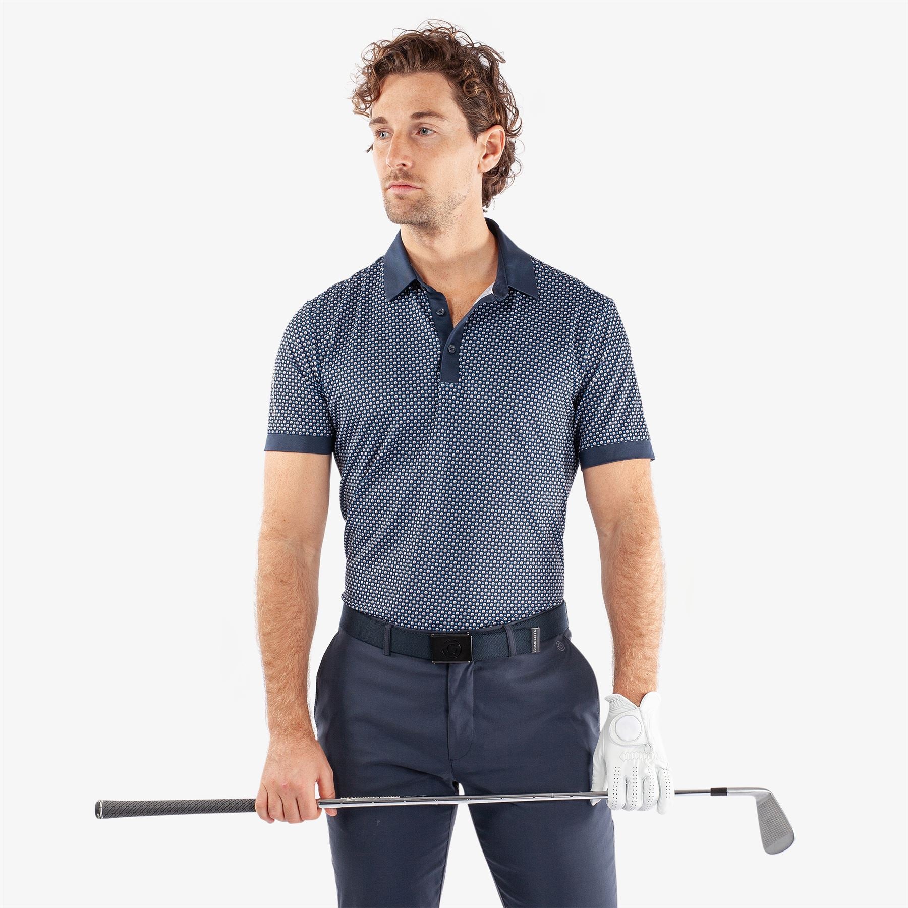 Mate Ventil8+ Polo Cool Grey/Navy - SS24