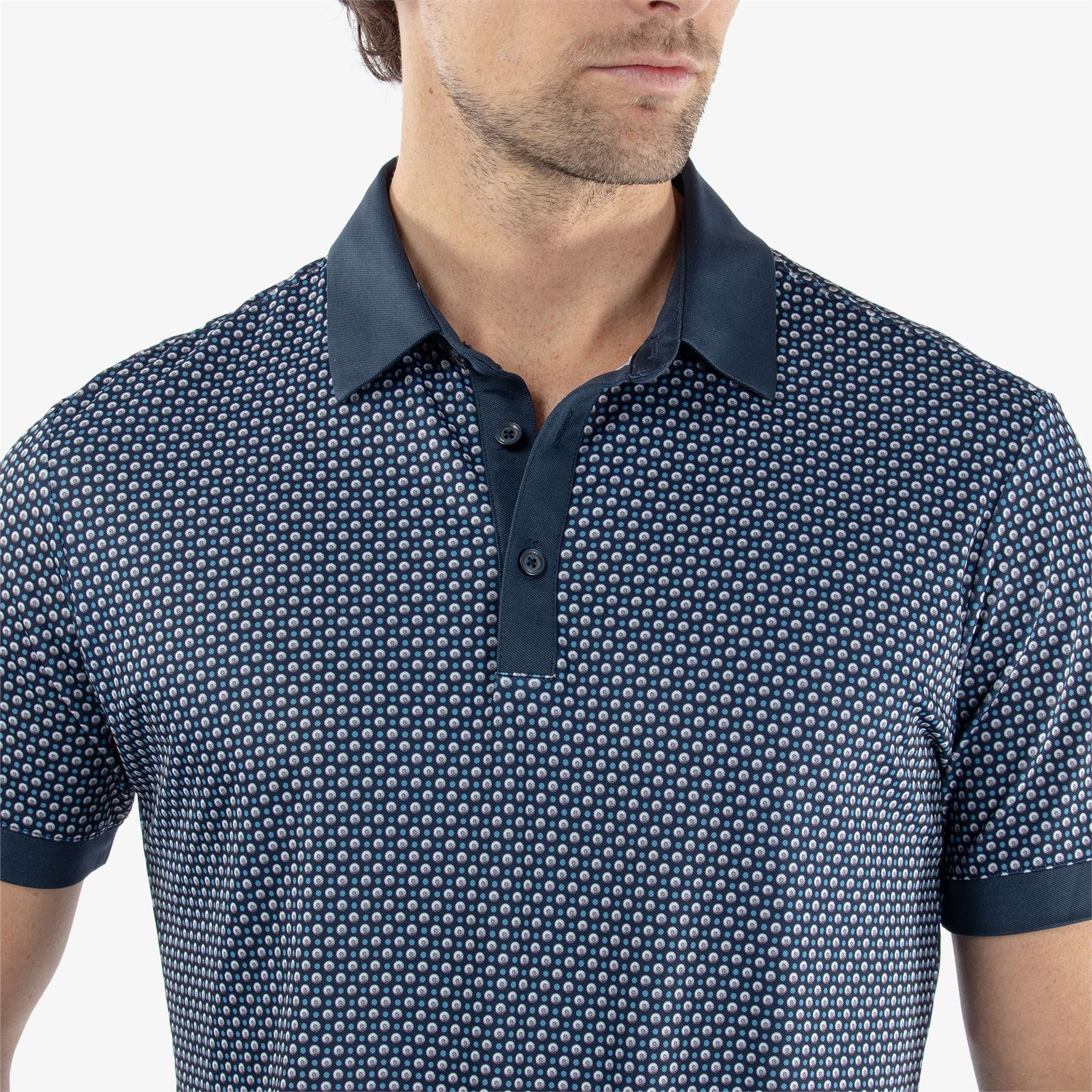 Mate Ventil8+ Polo Cool Grey/Navy - SS24