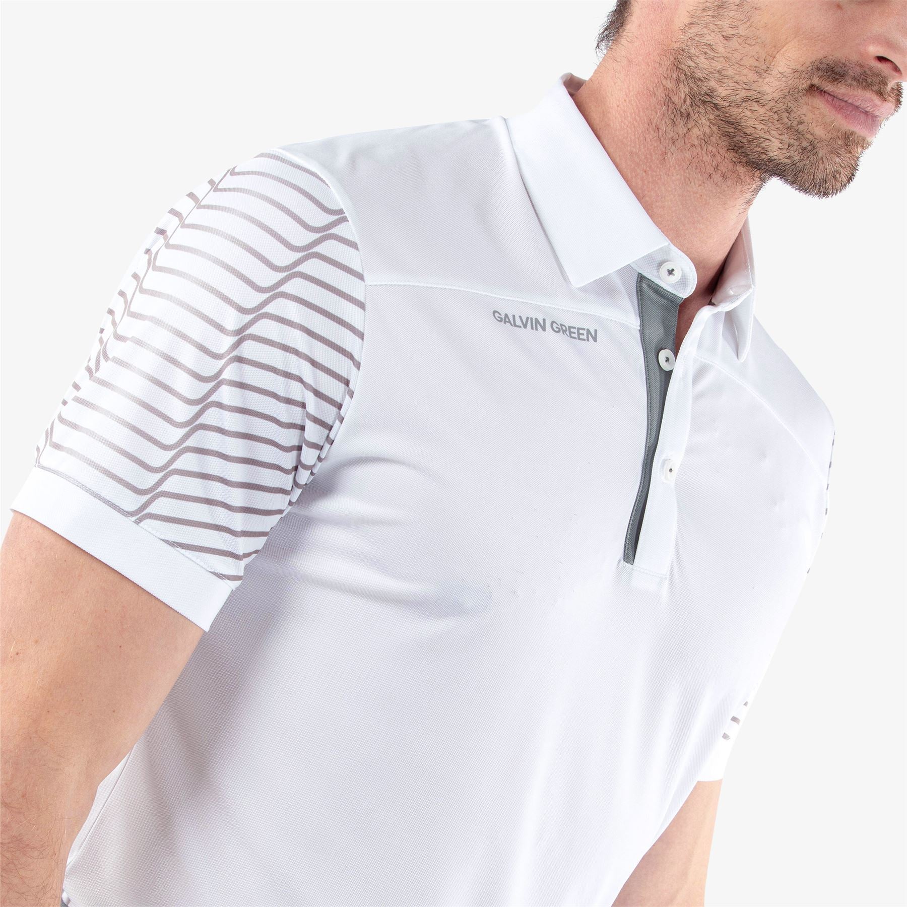 Milion Ventil8+ Polo White/Grey - SS24