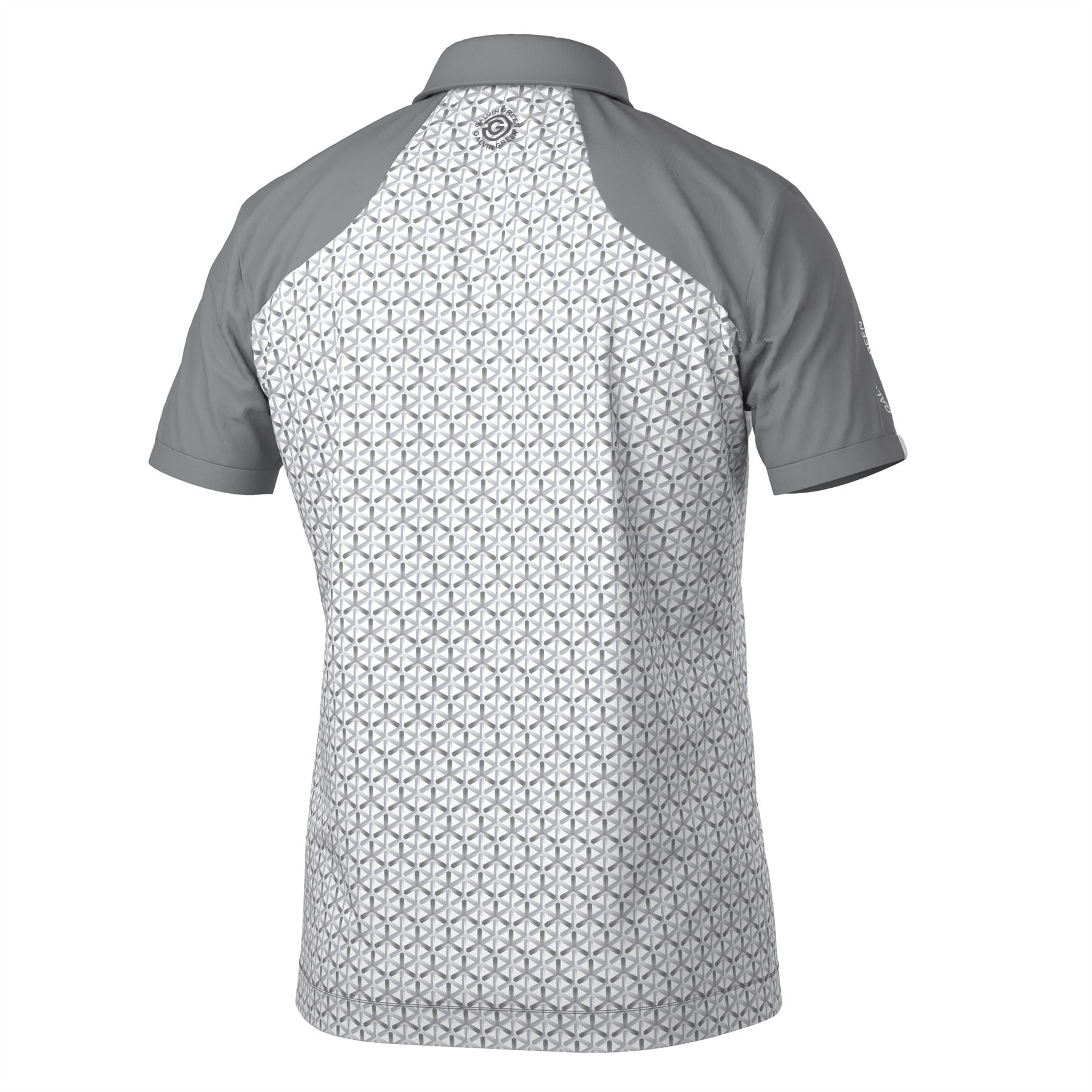 Mio Ventil8+ Printed Polo Cool Grey/Sharkskin - SS24