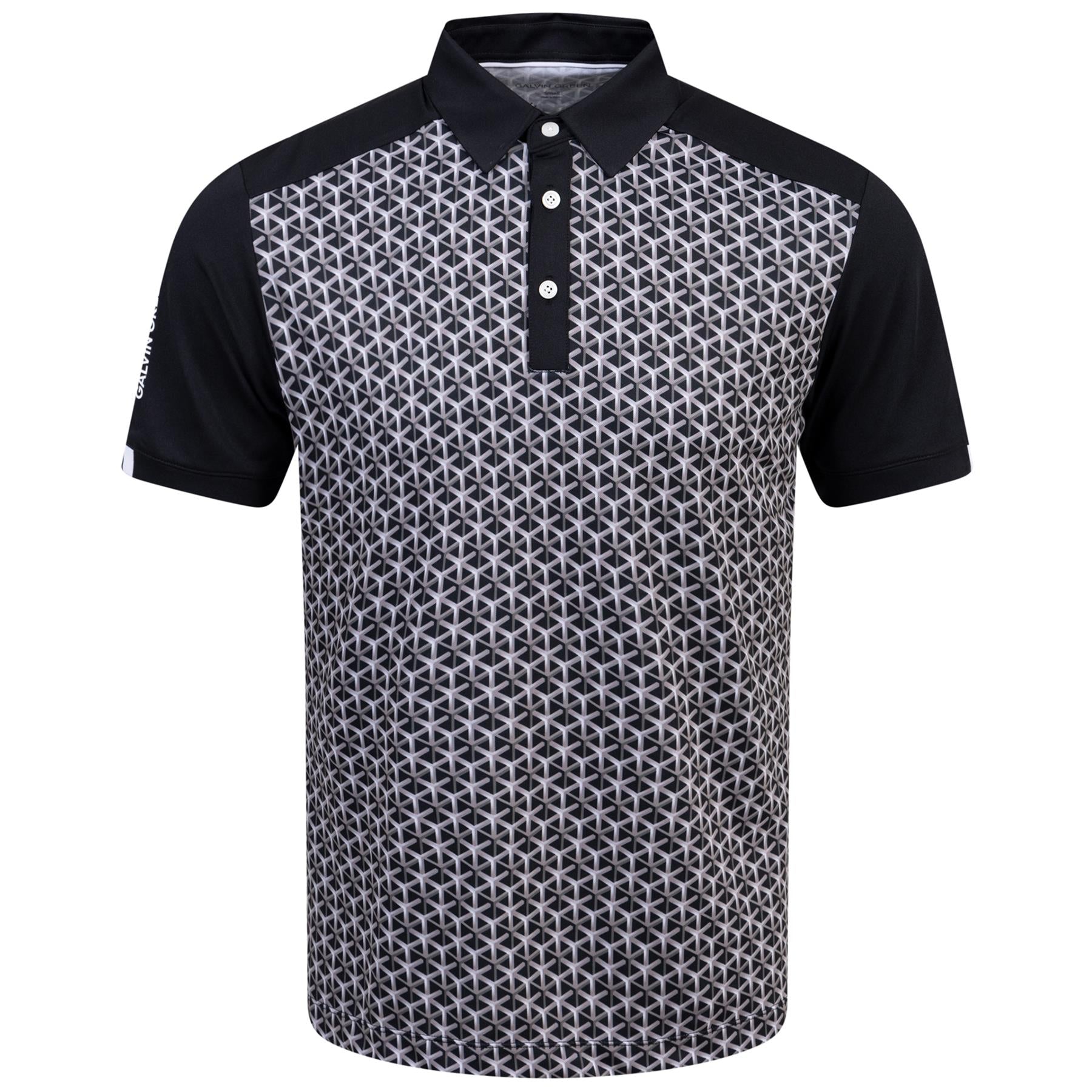 Mio Ventil8+ Printed Polo Sharkskin/Black - SS24