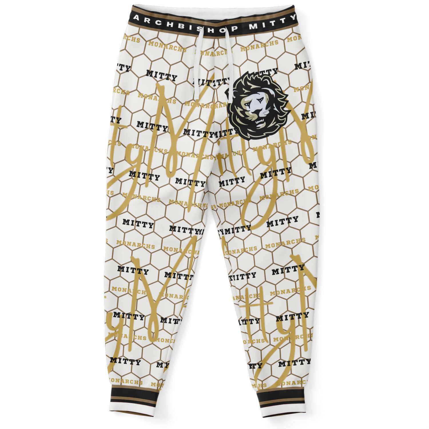 Mitty Monarchs Graffiti Plus Unisex Fleece Joggers