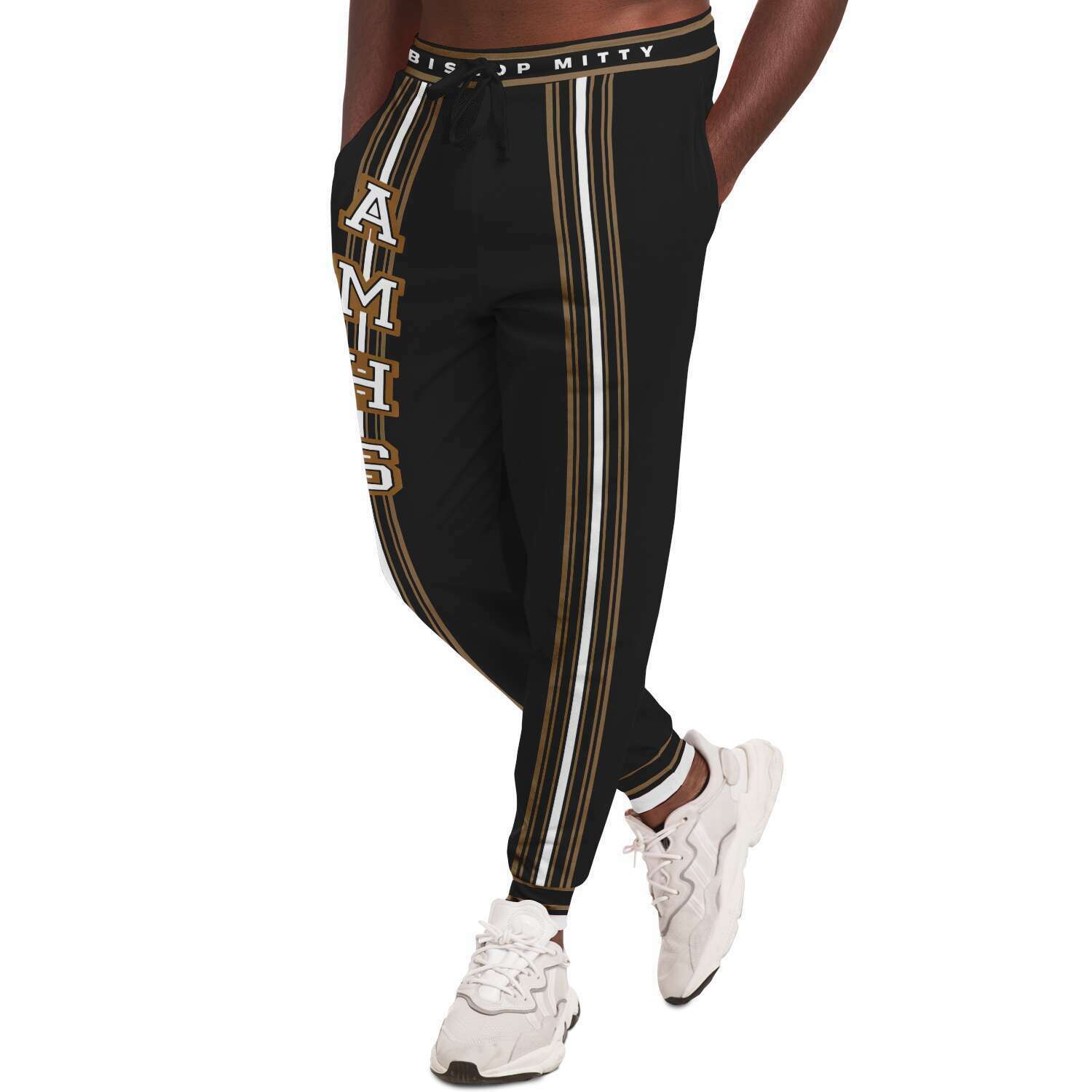 Mitty Monarchs Monogram Unisex Fleece Joggers