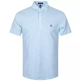 Mood Tailored Fit Performance Polo Blue Frost - 2024