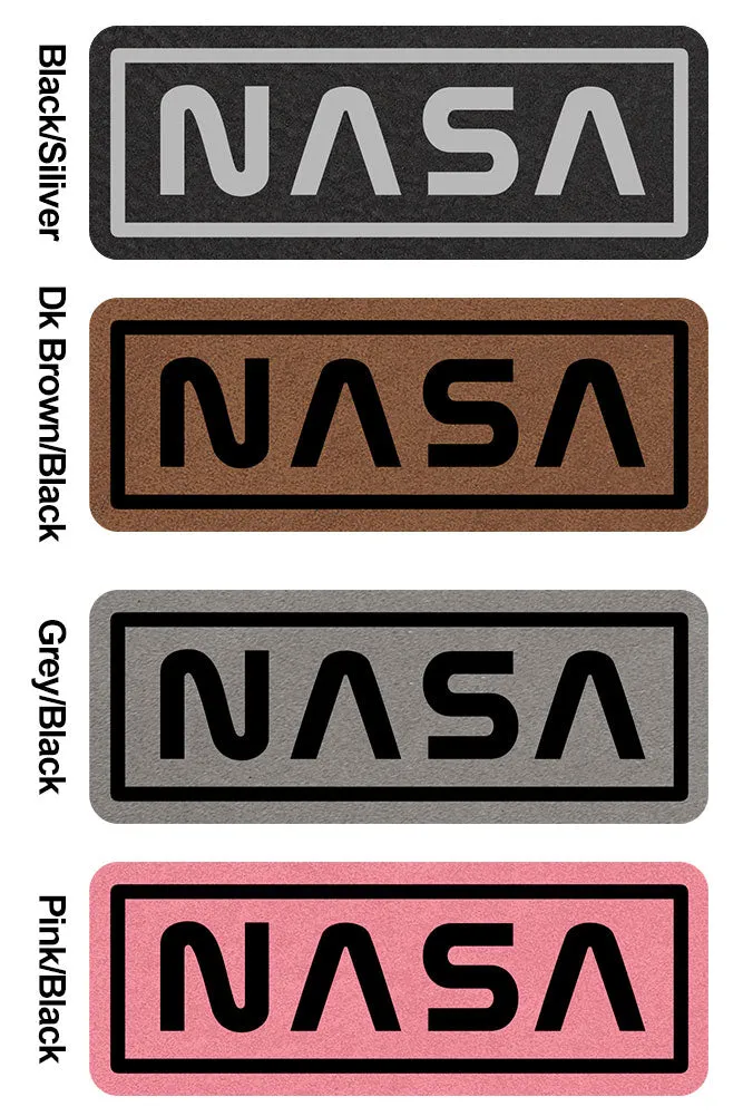 NASA Letter Leatherette Patch Superior Cotton Blend 12 Classic Knit Cuff Beanies for Men & Women