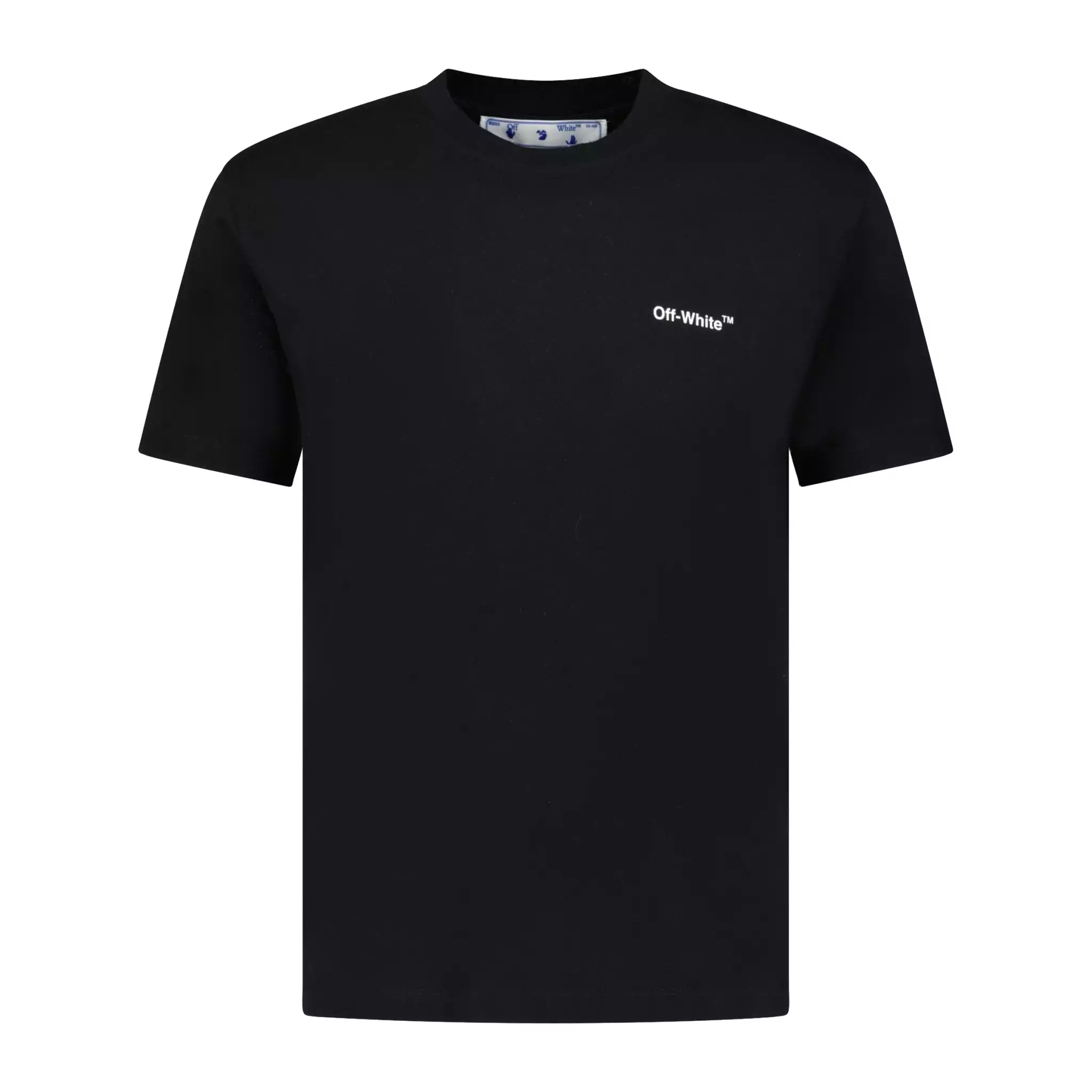 OFF-WHITE CHAIN LOGO T-SHIRT BLACK