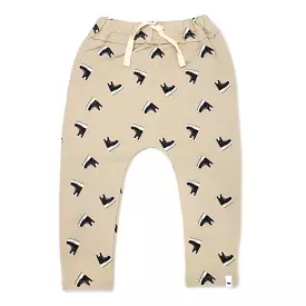 oh baby! Brooklyn Jogger Pants - Hockey Skate Print - Oat