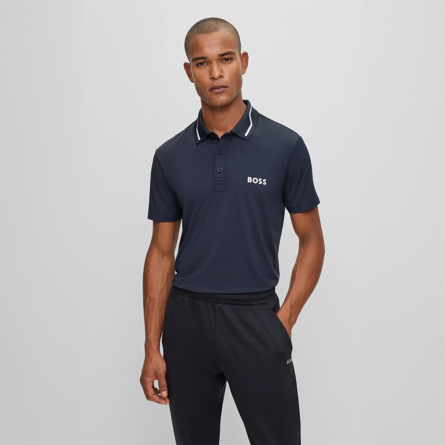 Paddytech Regular Fit Polo Dark Blue - W23