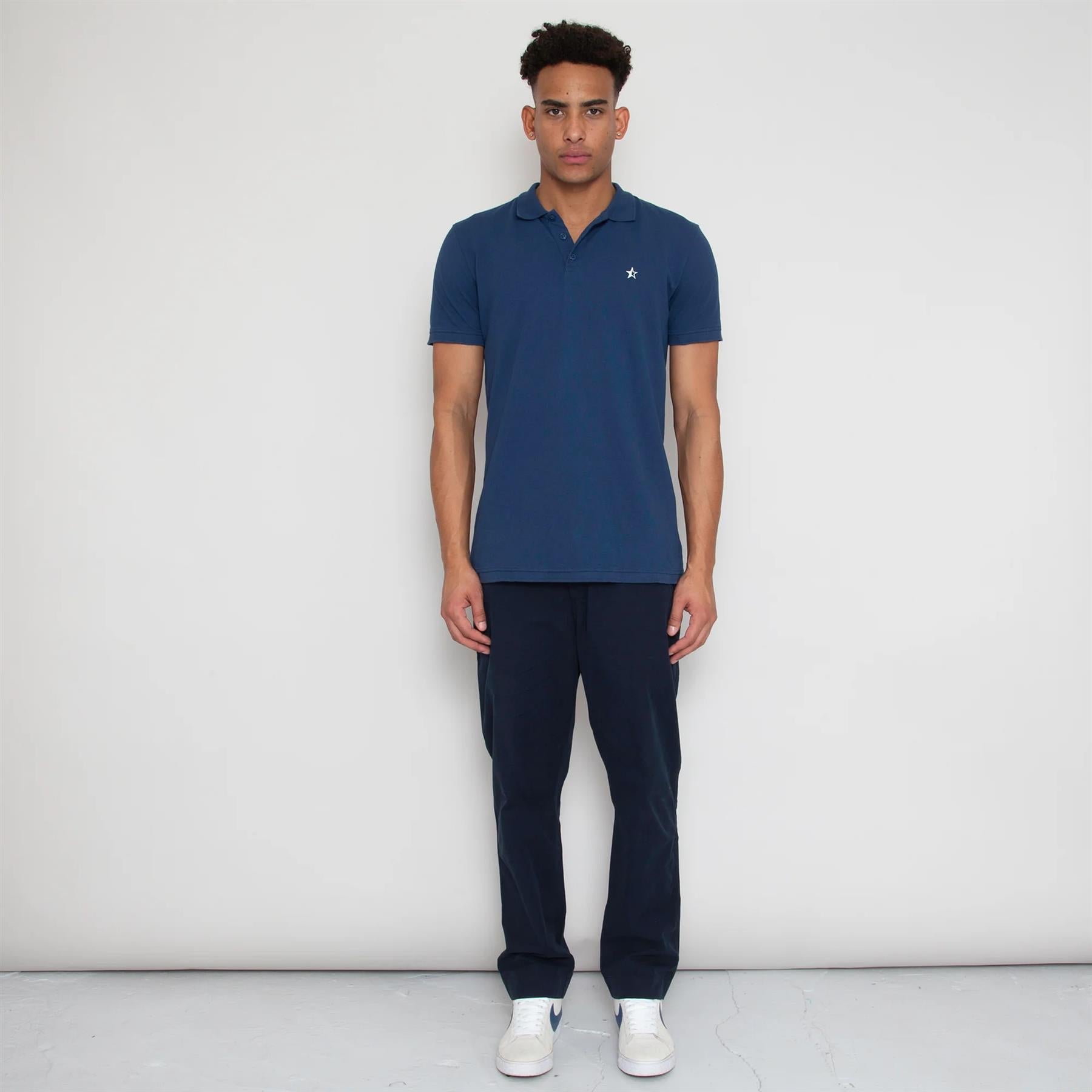 Play Well Cotton Pique Polo Deep Navy - 2024