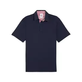 Puma Men's Volition Flag Trim Golf Polo