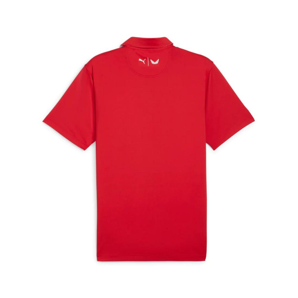 Puma Men's Volition Flag Trim Golf Polo