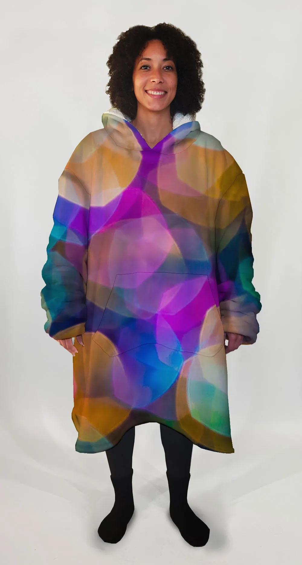 Rainbow Prism Big Hoodie