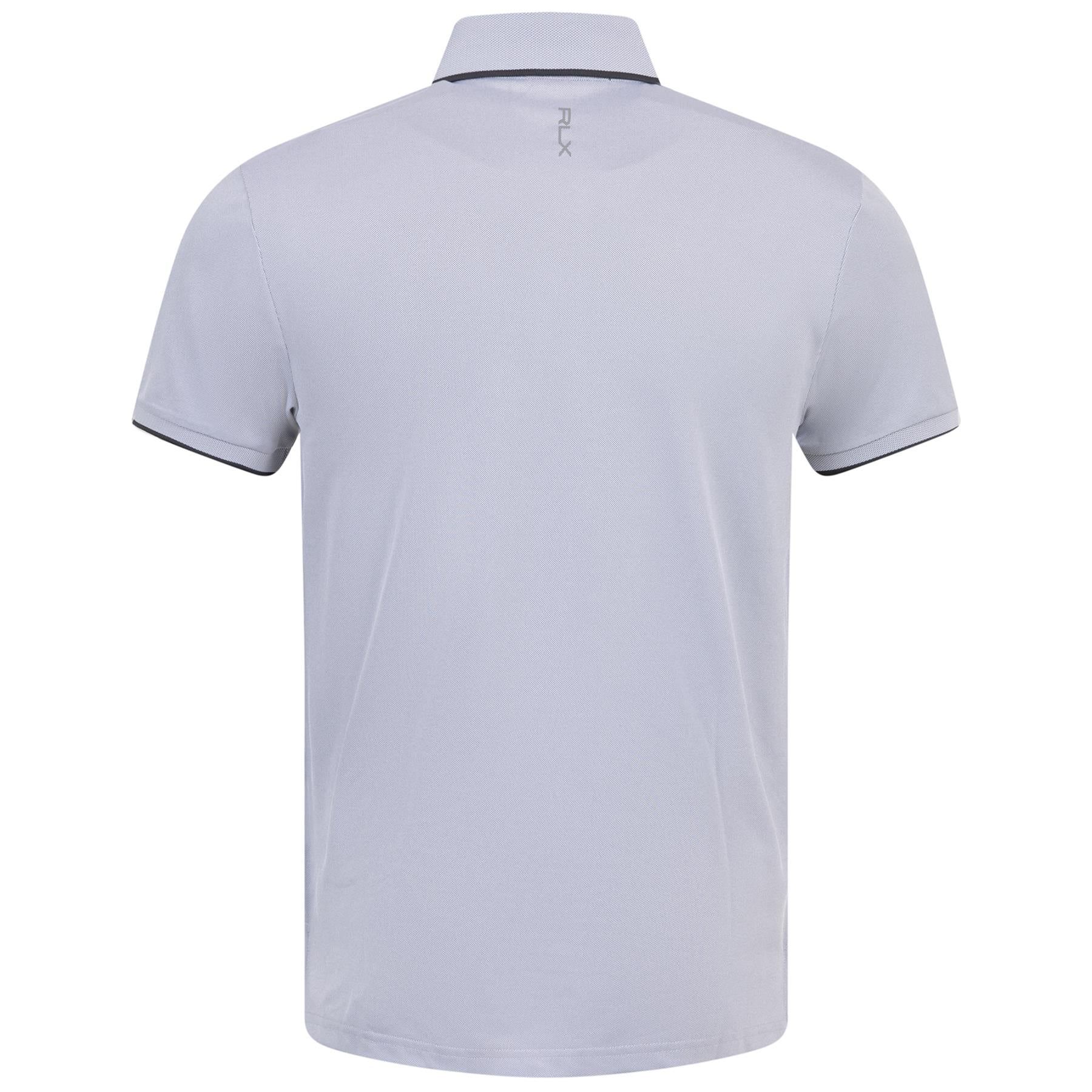 RLX Tailored Fit Recycled Poly Stretch Polo Peak Grey - SS24