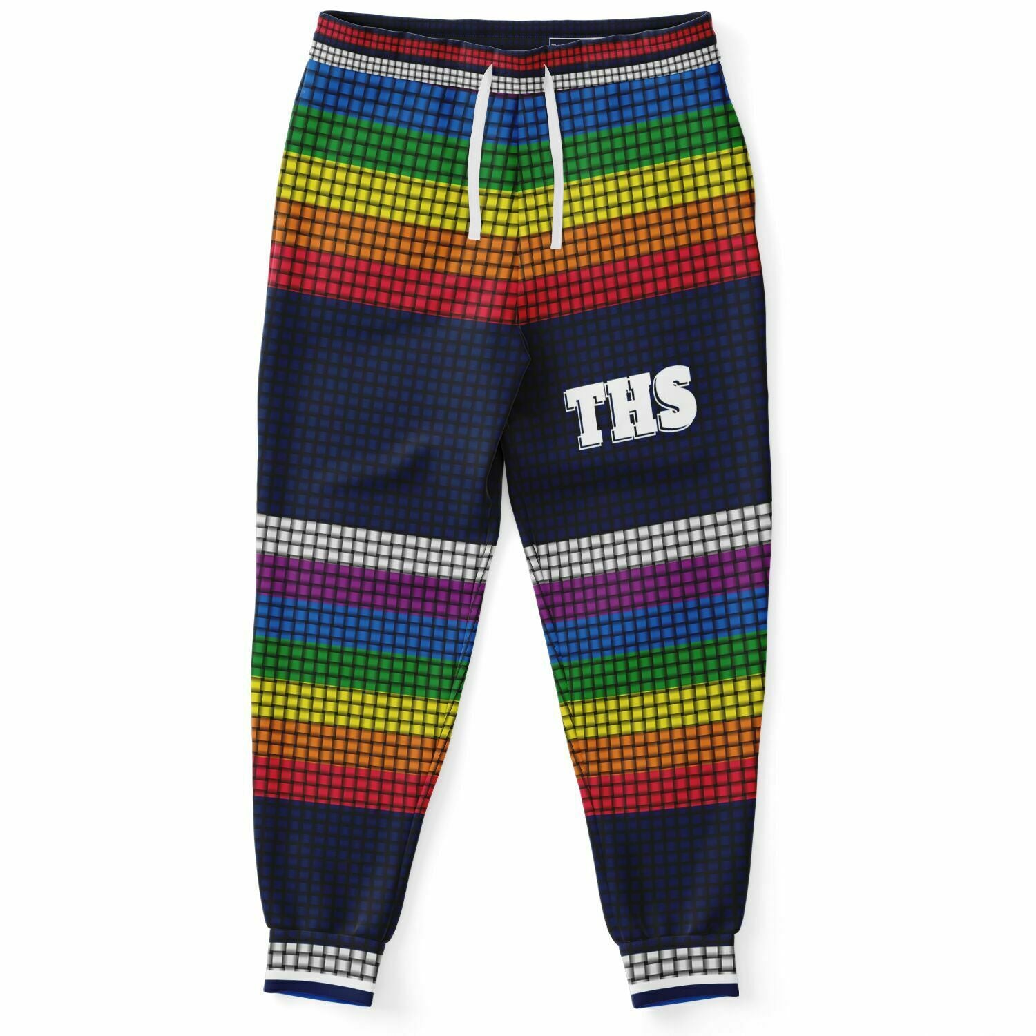 Royal Navy Rainbow Stripe Fleece Joggers