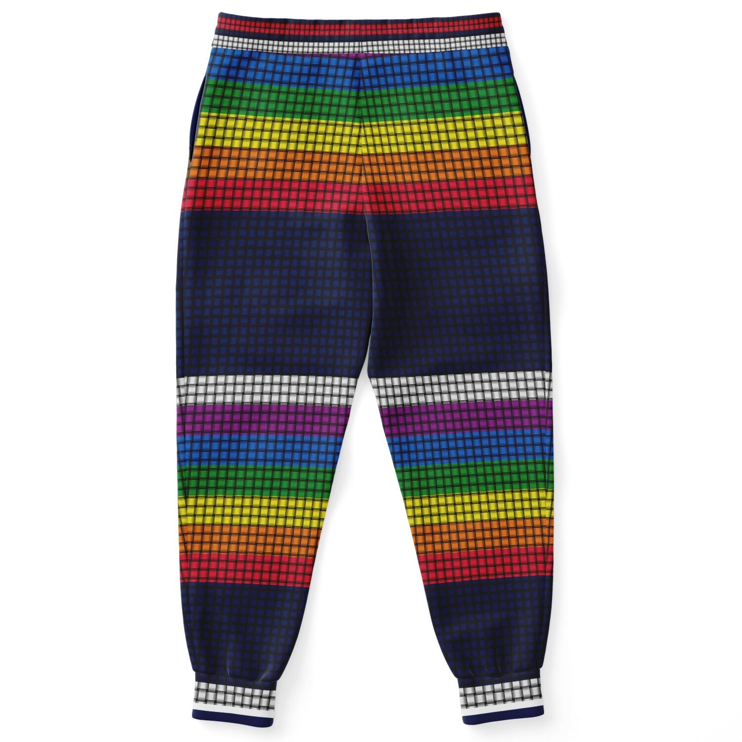 Royal Navy Rainbow Stripe Fleece Joggers