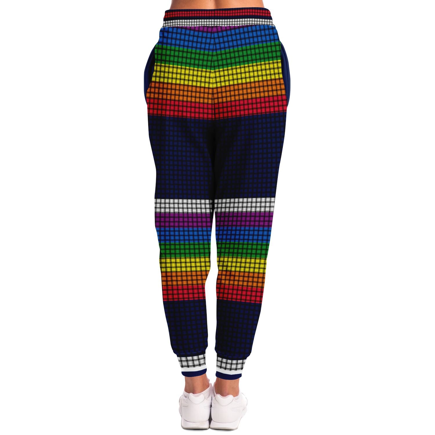 Royal Navy Rainbow Stripe Fleece Joggers