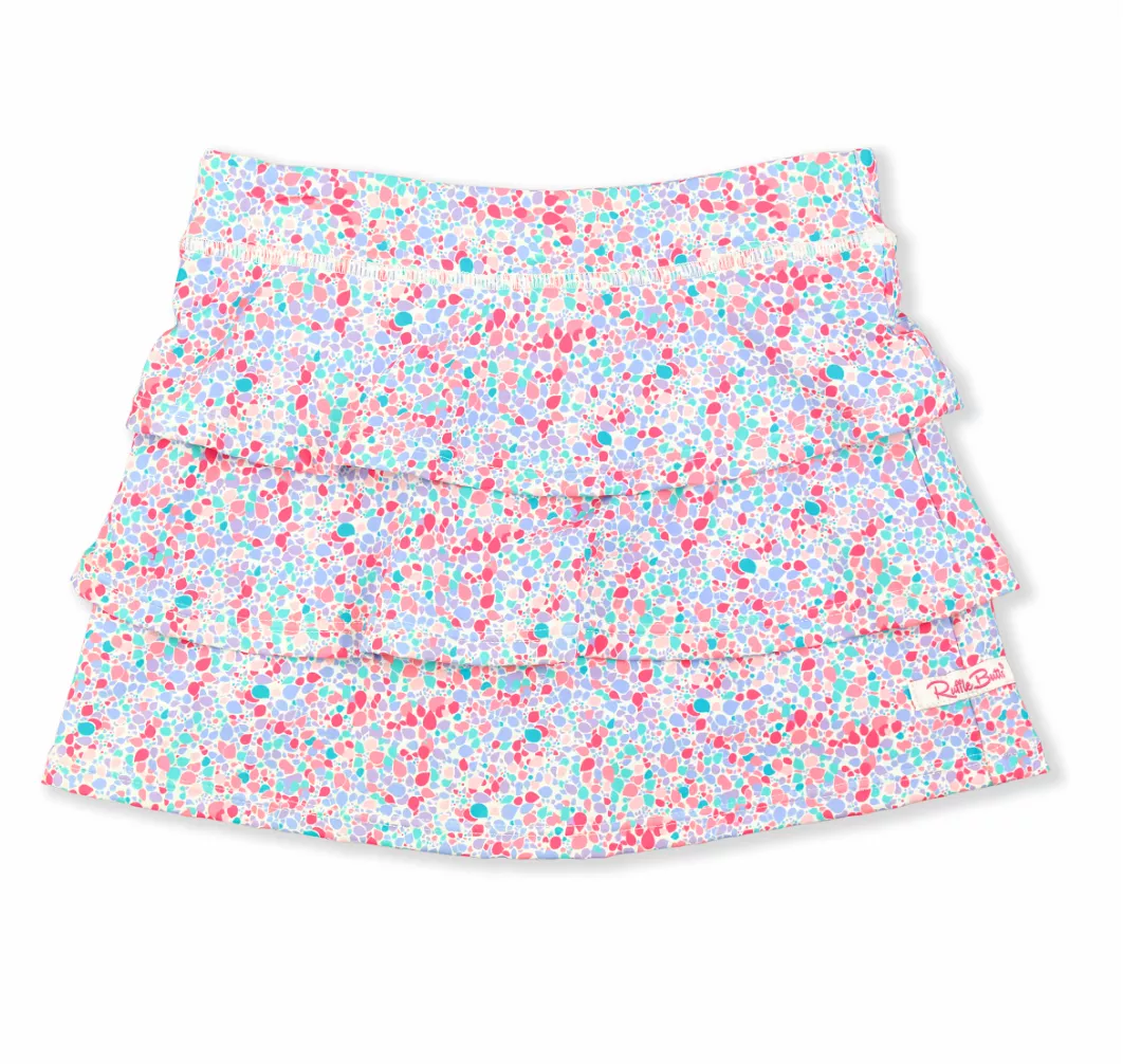 Ruffle Butts - Candy Confetti Active Skort