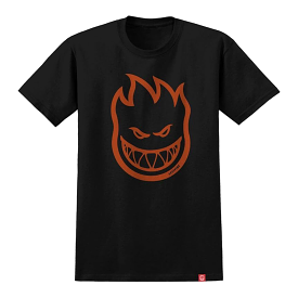 Spitfire Bighead Youth T-Shirt Black/Orange