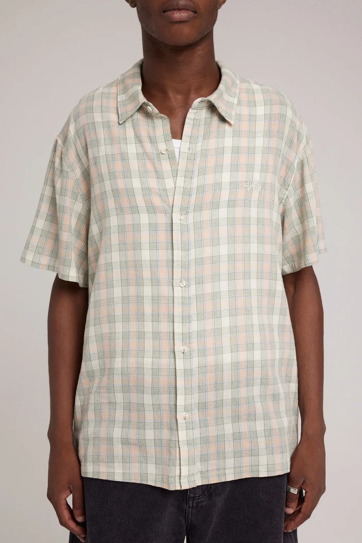 STUSSY  |Other Plaid Patterns Unisex Street Style Cotton