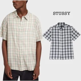 STUSSY  |Other Plaid Patterns Unisex Street Style Cotton