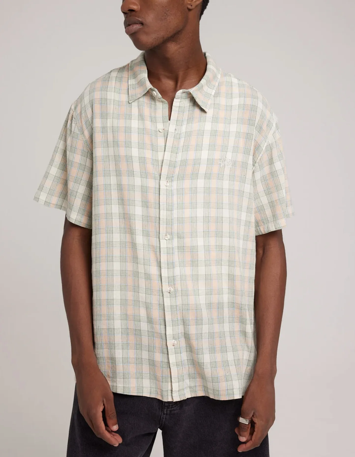 STUSSY  |Other Plaid Patterns Unisex Street Style Cotton